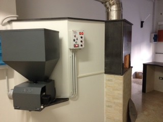 Cassibbagarden forno mod. 160 con bruciatore a mandorle-pellet-ecc.